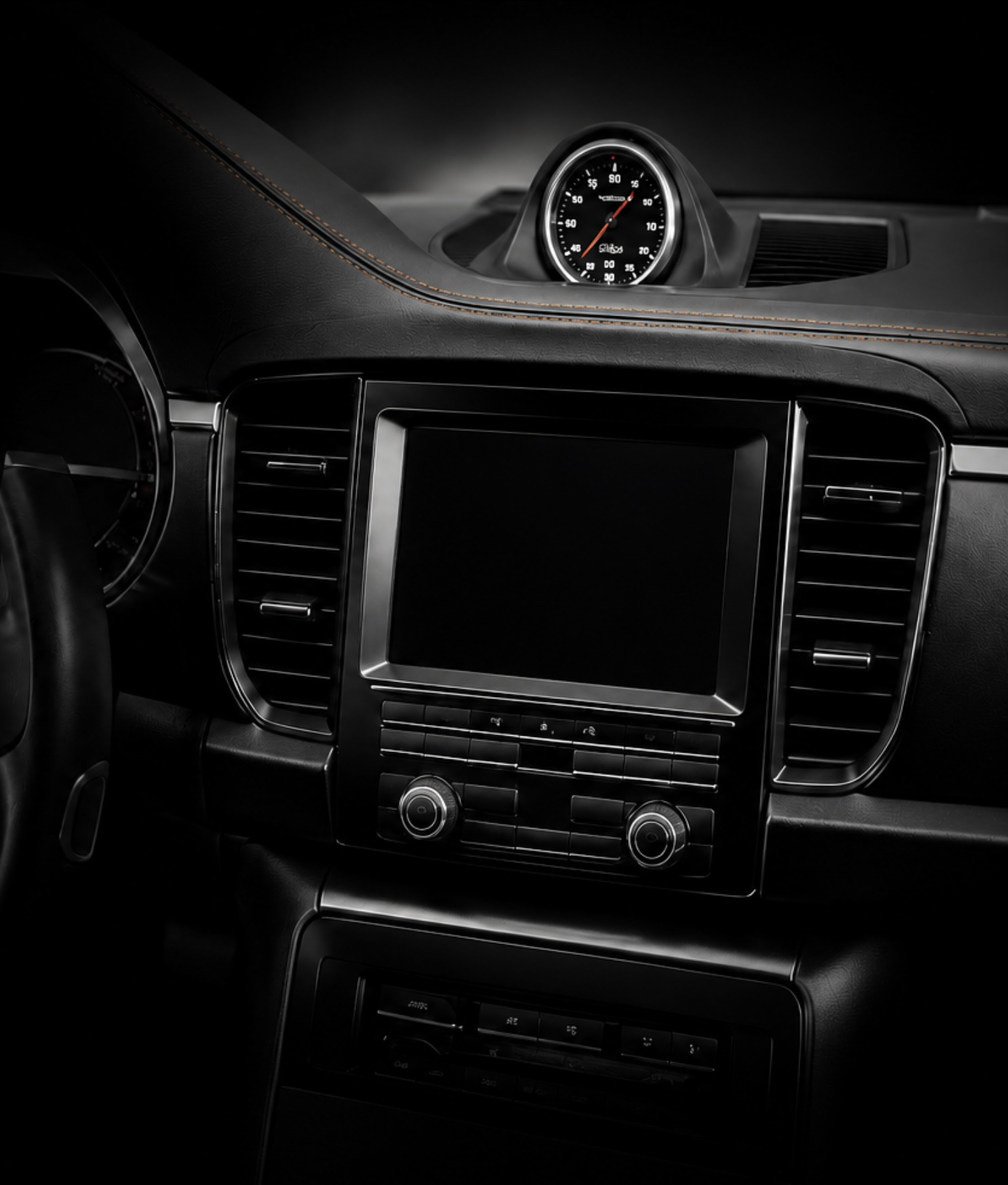 Intérieur Porsche — Système multimédia PCM — N'Joy Genius Car